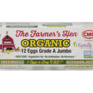 Farmers Hen Organic Brown Eggs - 12PC