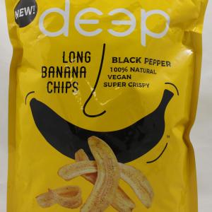 Deep Long Banana Chips - Black papper (7 OZ - 200 GM)