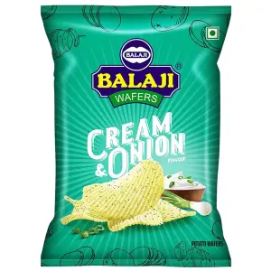 Balaji Wafers Cream & Onion Flavour -135 GM