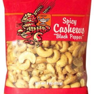 Deep Spicy Cashews - Black Pepper (8 OZ - 227 GM)