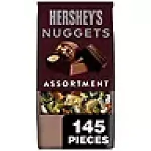 HERSHEY'S NUGGETS Assorted Chocolate Candy Bulk Bag (52 oz., 145 pcs.)