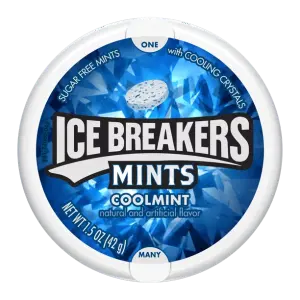 ICE BREAKERS Sugar Free Mints in Coolmint, 1.5 Ounces - Z 2