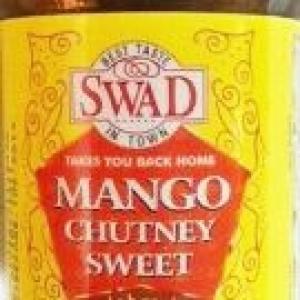 Swad Mango Chutney Sweet 12 OZ