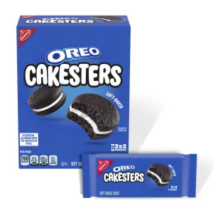 OREO Cakesters Soft Snack Cakes, 5 - 2.02 oz Snack Packs