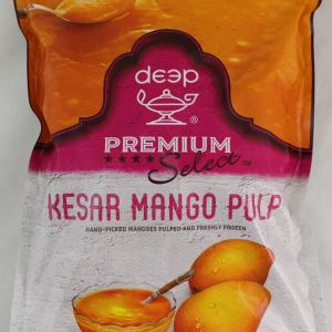 Deep Frozen Kesar Mango Pulp - 850 GM