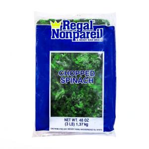 Regal Nonpareil Chopped Spinach 3 Lbs