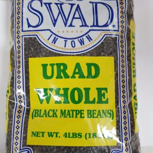 Swad Urad Whole (Black) - 4 LB