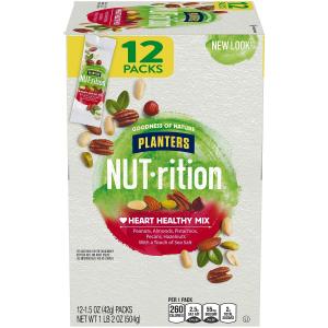 Planters Nut-rition Heart Healthy Mix - 1.5 Oz. (12 Ct.)