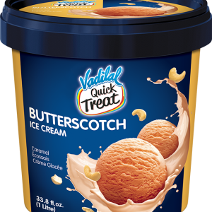 Vadilal Butterscotch Ice Cream (500 ML)