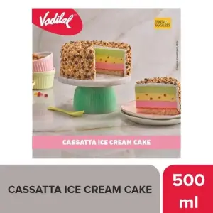 Vadilal Cassatta Ice Cream Cake - 500 ML