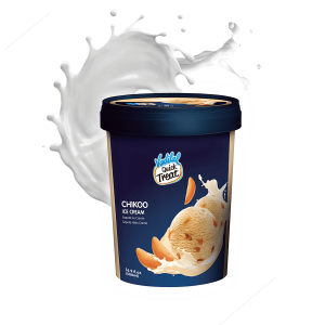 Vadilal Chikoo Ice Cream (500 ML)