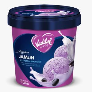 Vadilal Jamun Ice Cream - 1 LTR