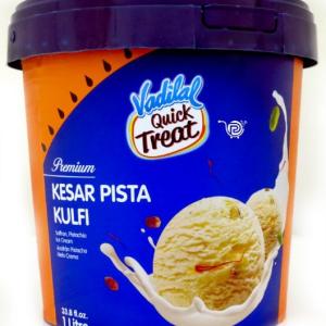 Vadilal Kesar Pista Kulfi Ice Cream (500 ML)