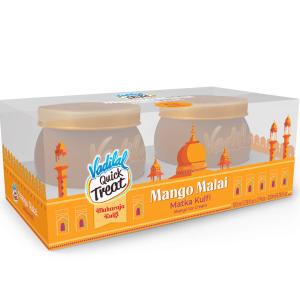 Vadilal Matka Kulfi Mango Malai (100 ML*2 PKT)