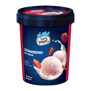 Vadilal Strawberry Ice Cream (500 ML)