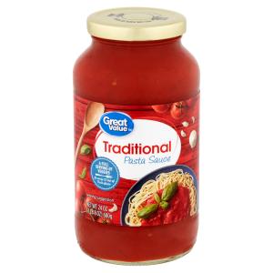 Great Value Traditional Pasta Sauce (24 OZ-680 GM)