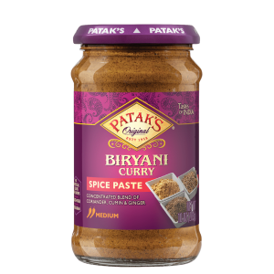 Patak's Biryani Curry Spice Paste (MEDIUM) - 10 OZ