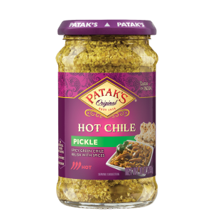 Patak'S Chile (Chilli) Pickle (HOT) - 10 OZ