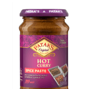 Patak'S Hot Curry Spice Paste (HOT) - 10 OZ