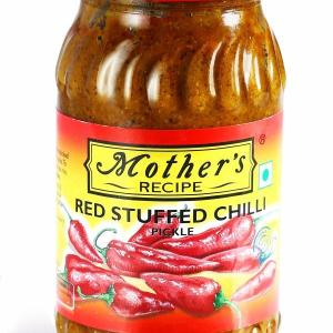 Mothers Stuffed Red Chilli Pickle 500 gm