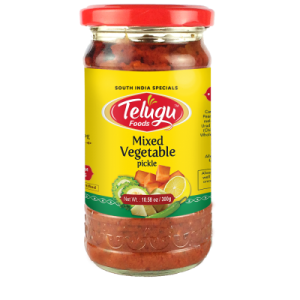 Telugu Mixed Vegetable Pickle ( 300 Gm )