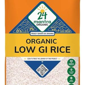 24 Mantra Organic Low Gi (Sona Masoori) Rice - 4 LB