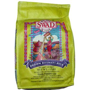 Swad Brown Basmati Rice 10 LB