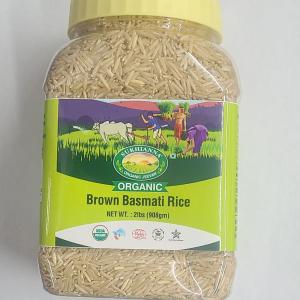 Sukhianna Organic Brown Basmati Rice - 2 LB