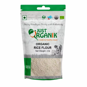 Just Organik Organic Rice Flour - 2 LB