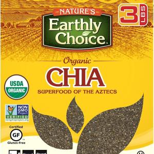 Nature's Earthly Choice Organic Chia (3 Lb.)