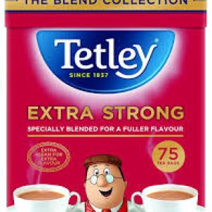 Tetley Extra Strong Tea Bags - 75 BAG