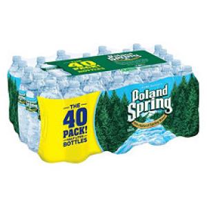 Poland Spring Water Bottle 40 bottles