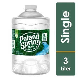 POLAND SPRING Brand 100% Natural Spring Water, 101.4-ounce plastic jug