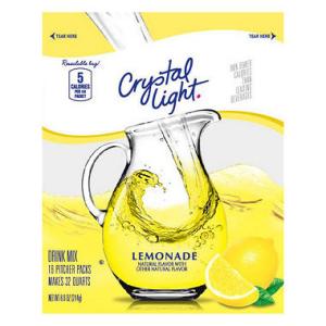 Crystal Light Sugar Free Lemonade Mix (makes 32 Quarts)