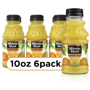 Minute Maid Orange Juice Drinks, 10 fl oz, 6 Pack