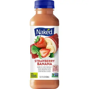 Naked Juice, Strawberry Banana, 15.2 fl oz