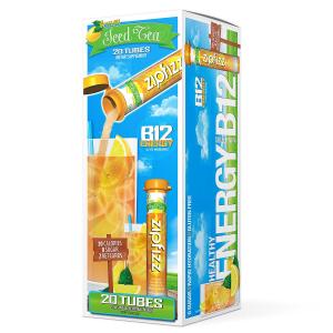 Zipfizz Energy Drink Mix - Lemon Iced Tea (20 Ct)