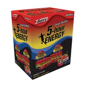 5-hour Energy Shot, Berry (1.93 Oz. Ea., 24 Pk.)