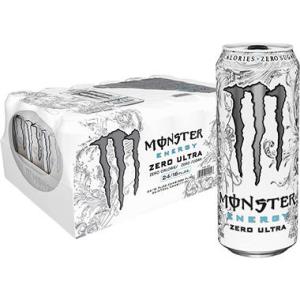 Monster Zero Ultra (16 Oz. Cans, 24 Ct.)