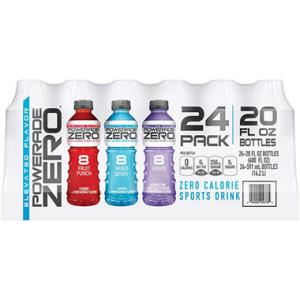 Powerade Zero Sports Drink Variety Pack (20 Oz. Bottles, 24 Ct.)