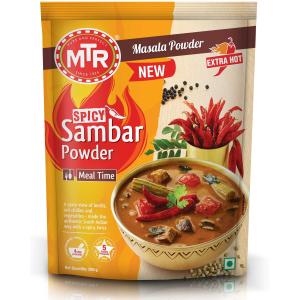 Mtr Spicy Sambar Powder Extra Hot - 100 GM