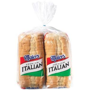 Maiers Italian White Bread- 2pk