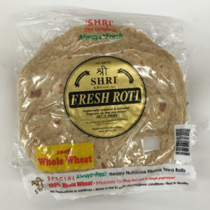 Shree Fresh Roti 100% Whole Wheat- 6PCS